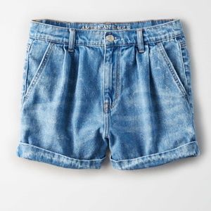 American Eagle Denim Mom Shorts